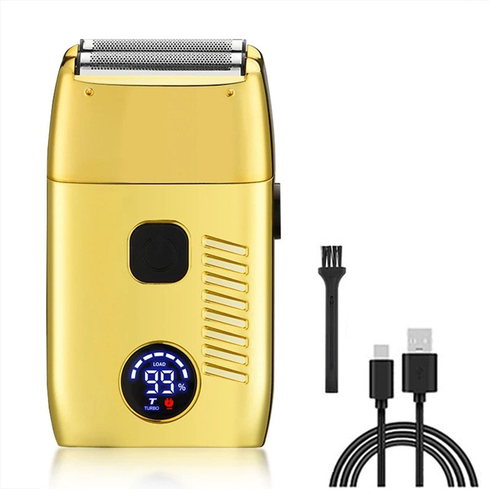 Electric Shaver for Men Waterproof Twin Blade Reciprocating Cordless Razor USB Rechargeable Shaving Machine Barber Trimmer