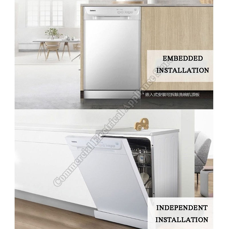 Dishwashers 10 Sets  Large Capacity Fully Automatic Multifunctional Embedded Independent Household Dishwashers