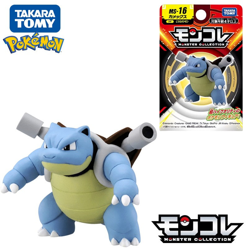 Original Takara Tomy Pokémon Bonecos Mega Venusaur Blastoise Charizard Lapras Clodsire Pikachu Absol Baxcalibur Modelos