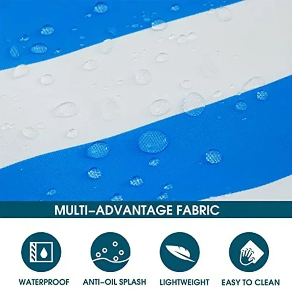 Large Capacity Stripe Tote Bag convenient Foldable Beach Bag?Shopping Bag Storage Bag?Perfect for Travel & Beach Play