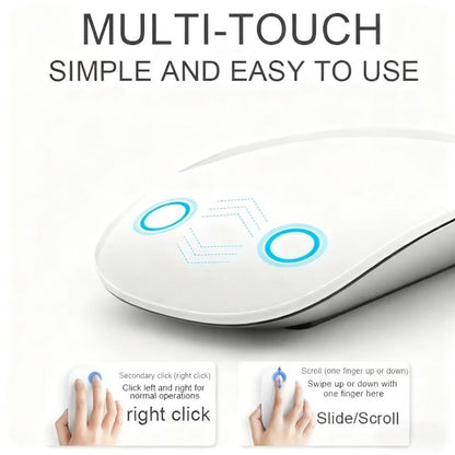 Para APPLE Original Multi-Touch Superfície Magic Mouse Para Macbook Pro Air Mini Laptop Tablet PC iPad Bluetooth 5.0 Mouse Sem Fio