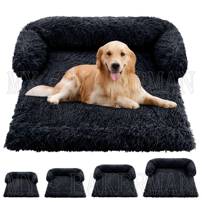Manta lavável Capa de sofá Cama grande para cães Sofá de pelúcia para cães e gatos Sofá almofada de pelúcia quente para cães e gatos. Inverno