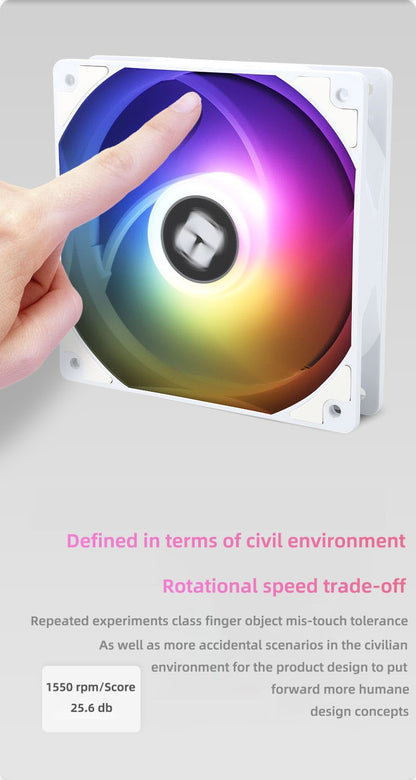 Thermalright TL-C12C PC Cooling Fan 120mm 5V 3PIN ARGB Computer Case Fan 4pin PWM 1550RPM Adjustable Speed 12cm CPU Cooler Fan