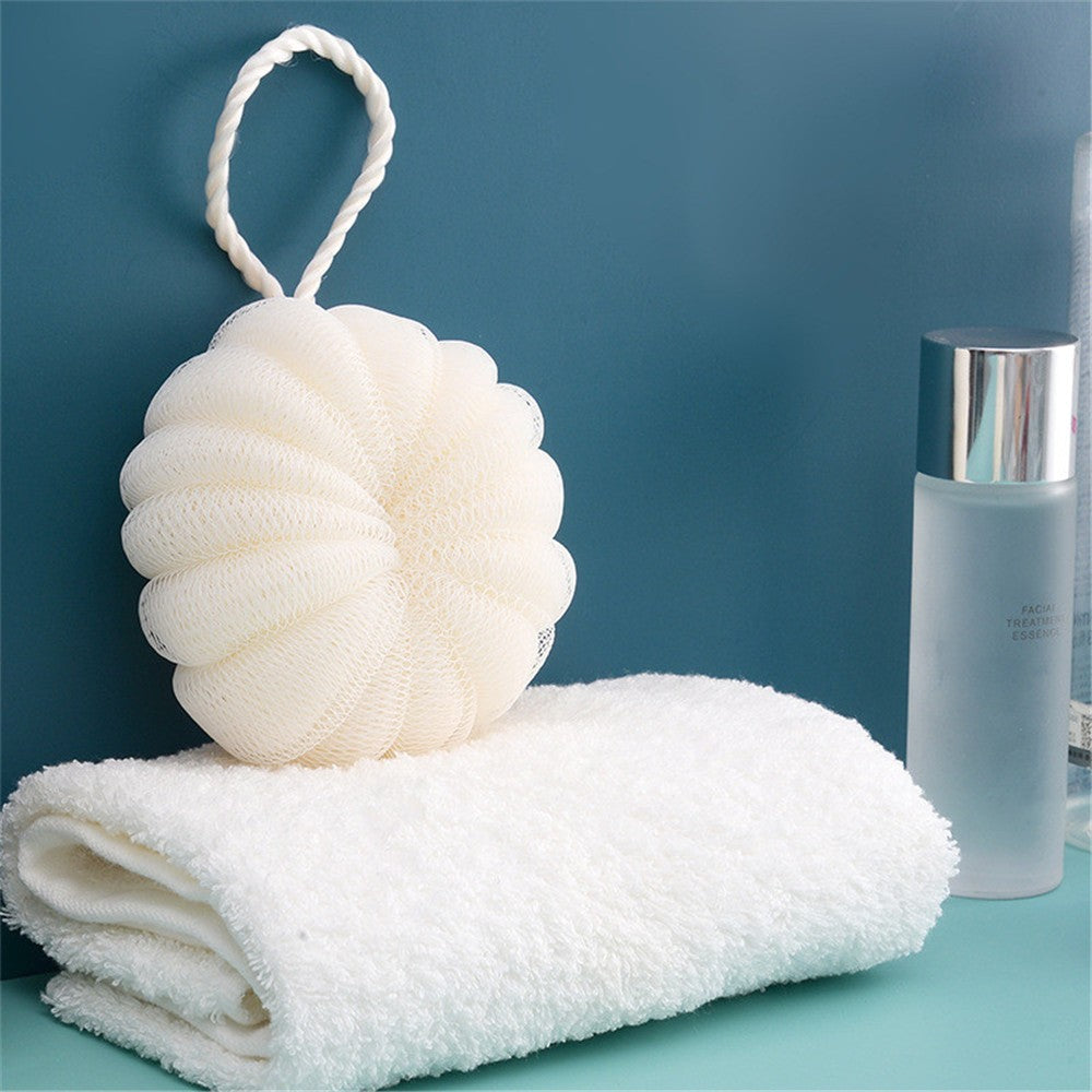 Bath Bubble Ball Exfoliating Scrubber Soft Shower Mesh Foaming Sponge Body Skin Cleaner Cleaning Tools Bathroom Accessories