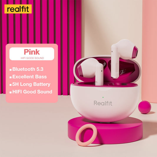 Realfit F2 Bluetooth Earphone Excellent HIFI Quality TWS Wireless Earbuds Wholesale for realme xiaomi