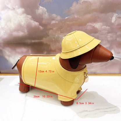 Purses and handbags For Women Designer Leather crossbody shoulder bag Purse Cute dog shape Evening Party bag Women's bag