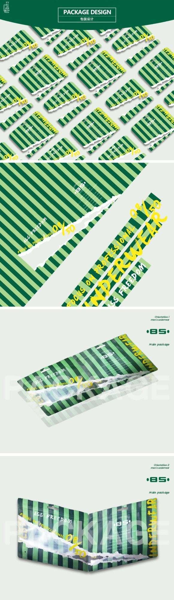 BS 4PC/LOT Men Briefs Sexy Underwear Male Underpants Men's Sexy Breathable Brief Pants Comfortable Men Briefs Underwear Cotton