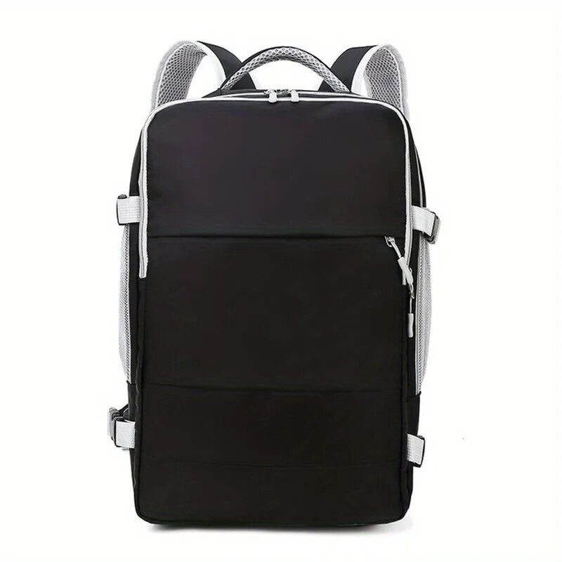 Mochila de Viagem Multifuncional de Grande Capacidade com Compartimento para Calçados e Múltiplos Bolsos