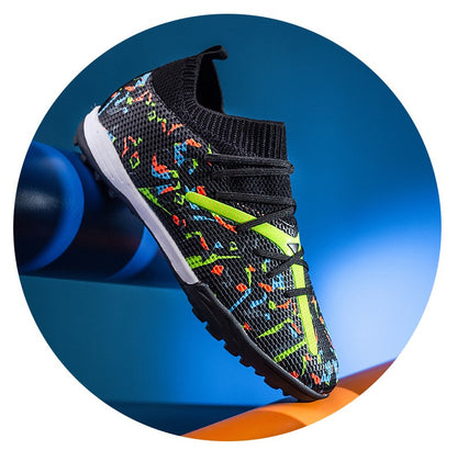 TF/AG Men Football Boots Society Cleats Soccer Shoes Boys Professional Football Field Boots Indoor Fast Non Slip Sneakers Match
