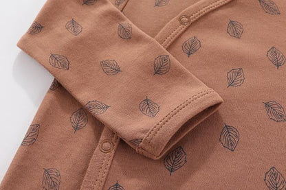 Kiddiezoom 3 Pcs/Lot Autumn Winter Unisex Cartoon Long Sleeve Baby Boy Girl Romper 100%Cotton Soft Newborn Jumpsuits Clothing