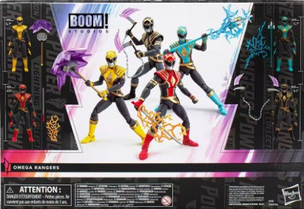 Boneco Colecionável Hasbro Power Rangers Lightning Collection Omega Rangers Anime