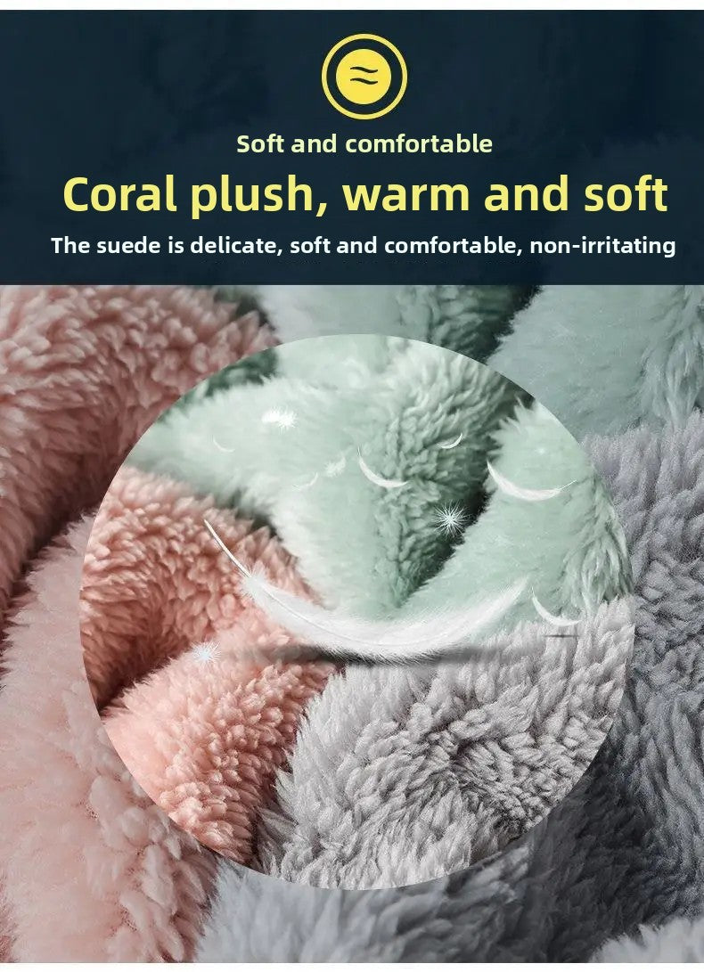 Thickened Fleece Jacket Women's Outdoor Spring Autumn Winter Double-Sided Sweatshirt Open Cardigan Polyester Fiber Stand Collar