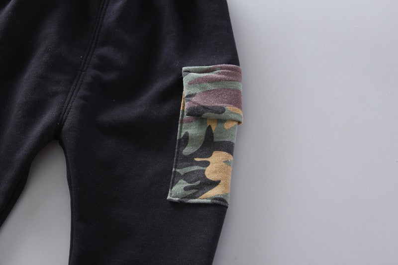 New Spring Autumn Children Clothing Baby Girl Clothes Boys Casual Hooded T-Shirt Pants 2Pcs/Sets Toddler Costume Kids Tracksuits