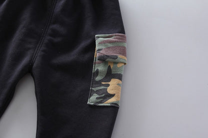 New Spring Autumn Children Clothing Baby Girl Clothes Boys Casual Hooded T-Shirt Pants 2Pcs/Sets Toddler Costume Kids Tracksuits