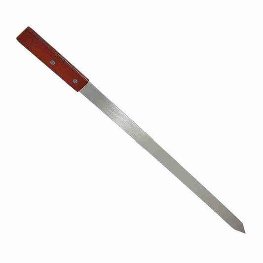 Rotating fix Fork Barbecue Skewer Oven Accessories Food Spit Grill Meat Grade Fork BBQ Forks Skewer Skewer Steel Tool Barbe U9S9