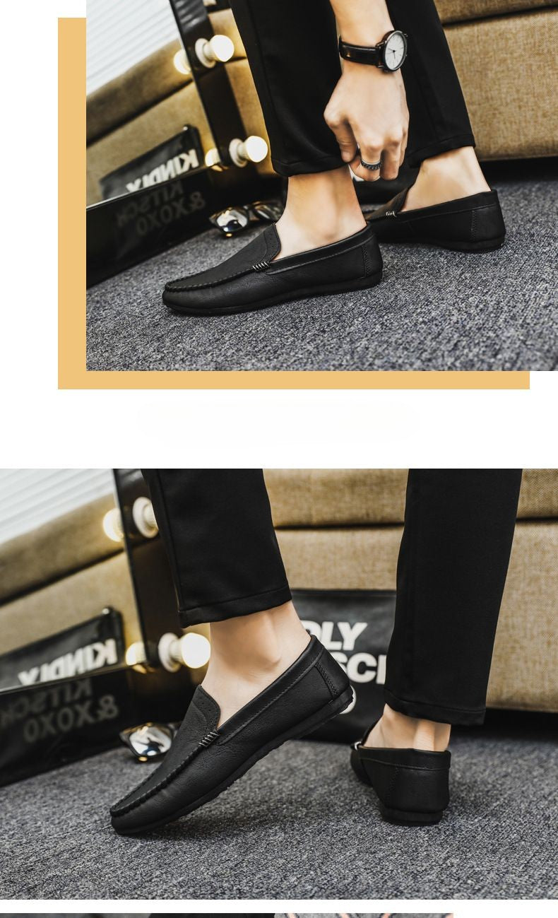Sapato Social Casual Masculino de Couro Preto Marrom Barato Liquidação Novos Sapatos Masculinos Oficiais Legítimos Cavalheiro 39