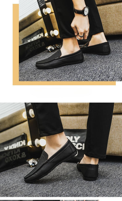 Sapato Social Casual Masculino de Couro Preto Marrom Barato Liquidação Novos Sapatos Masculinos Oficiais Legítimos Cavalheiro 39