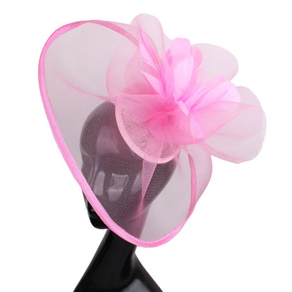 Purple Fascinators Hat For Women Weddings Amazing Headwear With Bow For Party Kenducky Royal Asscot Pillbox Cap Hair Clip Bride