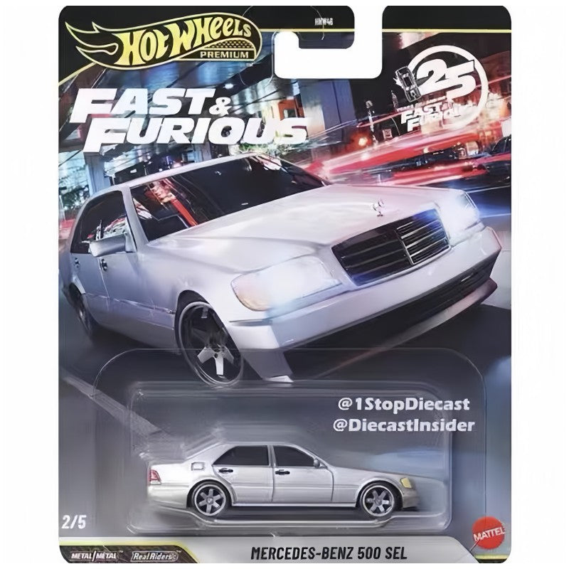 Hot Wheels HNW46 Fast & Furious Estojo N Série Mitsubishi Eclipse Carro Miniatura Coleção Surpresa Decoração Presente