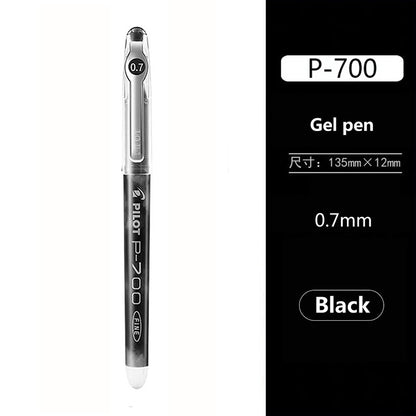1pcs Japan Pilot Gel Pen P500/P700 for Writing Exam 0.5/0.7mm Signature Direct Liquid Large Capacity School Office Supplies