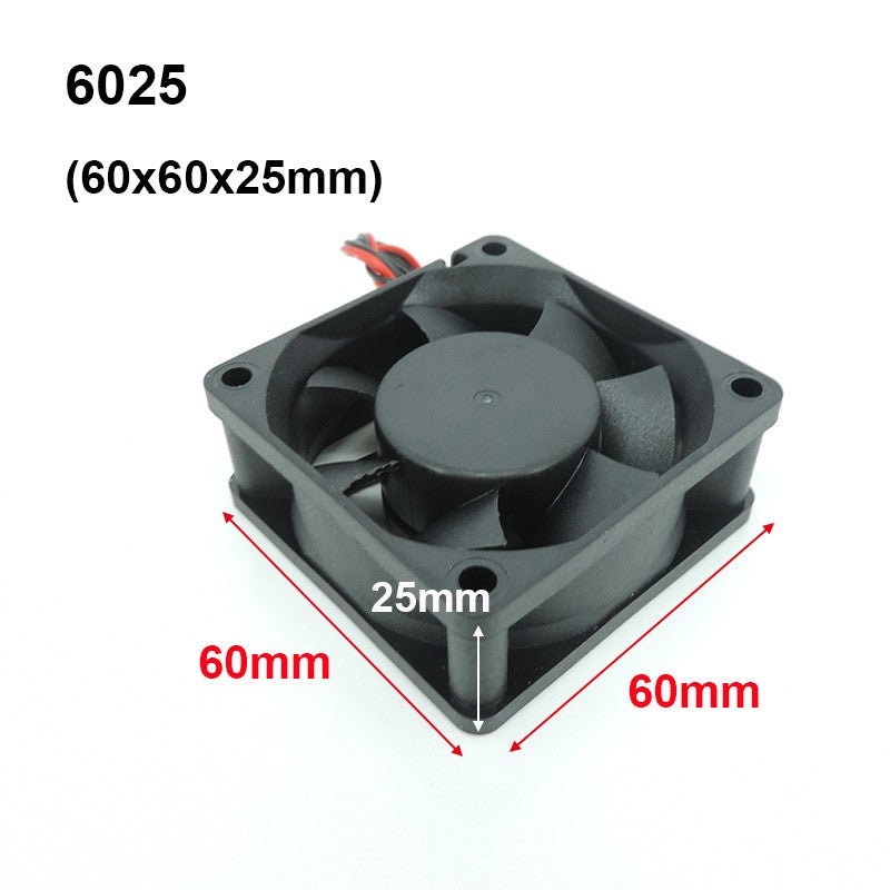 4010 12025 8010 30mm dc 5V 12V 24V Cooling Fan Brushless Motor Case Quiet 40MM 50MM 60MM 70MM 80MM 90MM 120MM for 3D print 2PIN
