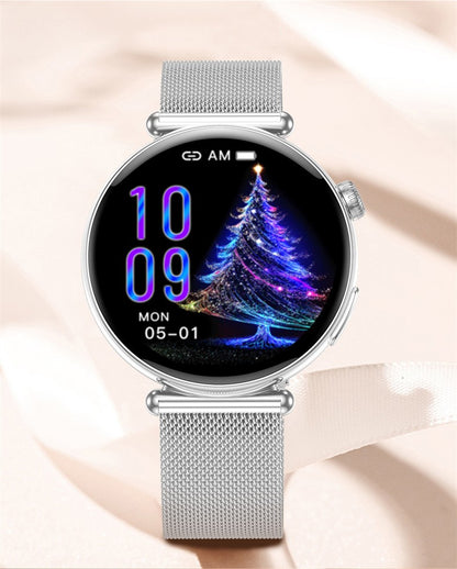 Women Smartwatch 1.32inch AMOLED Screen Call ECG Sport Watch Blood Pressure Micro physical examination AI dial Women Smart Watch