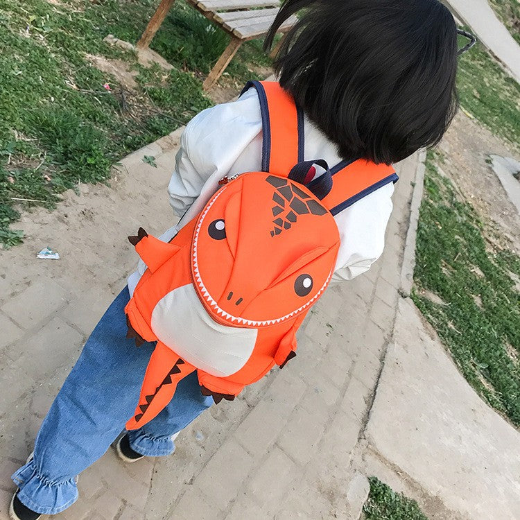 New Cartoon Dinosaur Baby School Bag Girl Kindergarten Oxford Cloth SchoolBag Boy Waterproof Child Animal Backpack Travel Bag