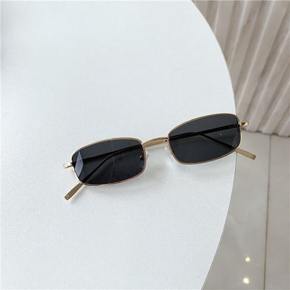 New Small Frame Rectangle Sunglasses Women's Brand Designer Square Sun Glasses Classic Men's Vintage Eyewear UV400 Gafas De Sol