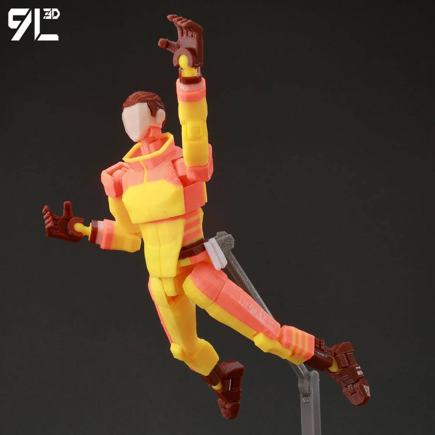 9L3D Impresso Invencível Menino Lucky13 Dummy13 Conquistar LEX Allen Super-heróis Anime Brinquedos Bonecos de Ação Modelo de Manequim Enfeites