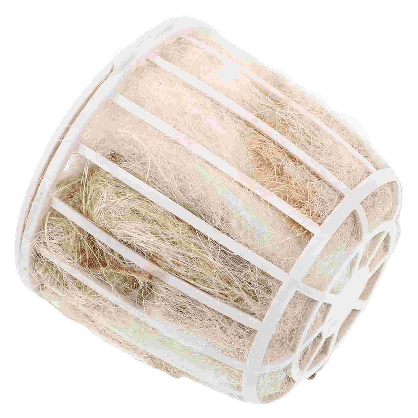 Idílico Tecido Ninho de Pássaro Material Cordão Algodão e Juta Nidificação Artificial Suporte para Café Finch