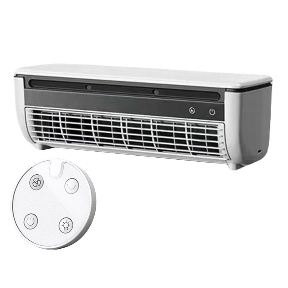 Wall-Mounted Air Cooling Fan 3 Speeds Desk Fan 6000mAh  Rechargeable Table Fan for Home Kitchen Bedroom Office