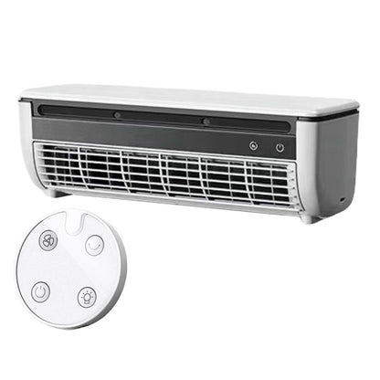 Wall-Mounted Air Cooling Fan 3 Speeds Desk Fan 6000mAh  Rechargeable Table Fan for Home Kitchen Bedroom Office