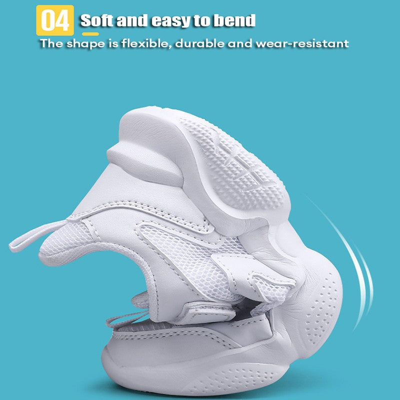 Kids Breathable Mesh Sneakers Lightweight Sport Shoes for Boys Girls Comfortable Running Walking Shoes for Children Outdoor Play