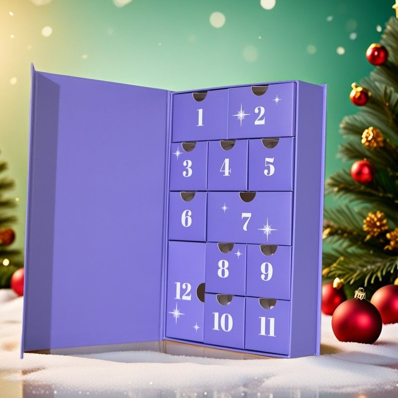 12 days Advent Calendar  Christmas DIY Box Set  Christmas Countdown Calendar Holiday Premium Surprise Christmas Gifts