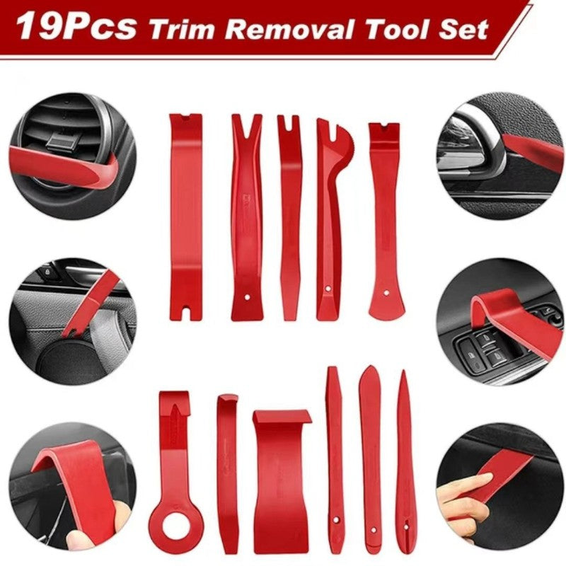 Conjunto de Ferramentas Manuais Automotivas Kit de Ferramentas de Desmontagem de Carro Ferramentas de Reparo de Som DVD Ferramentas de Remoção de Painel de Carro Painel de Acabamento Interno de Plástico