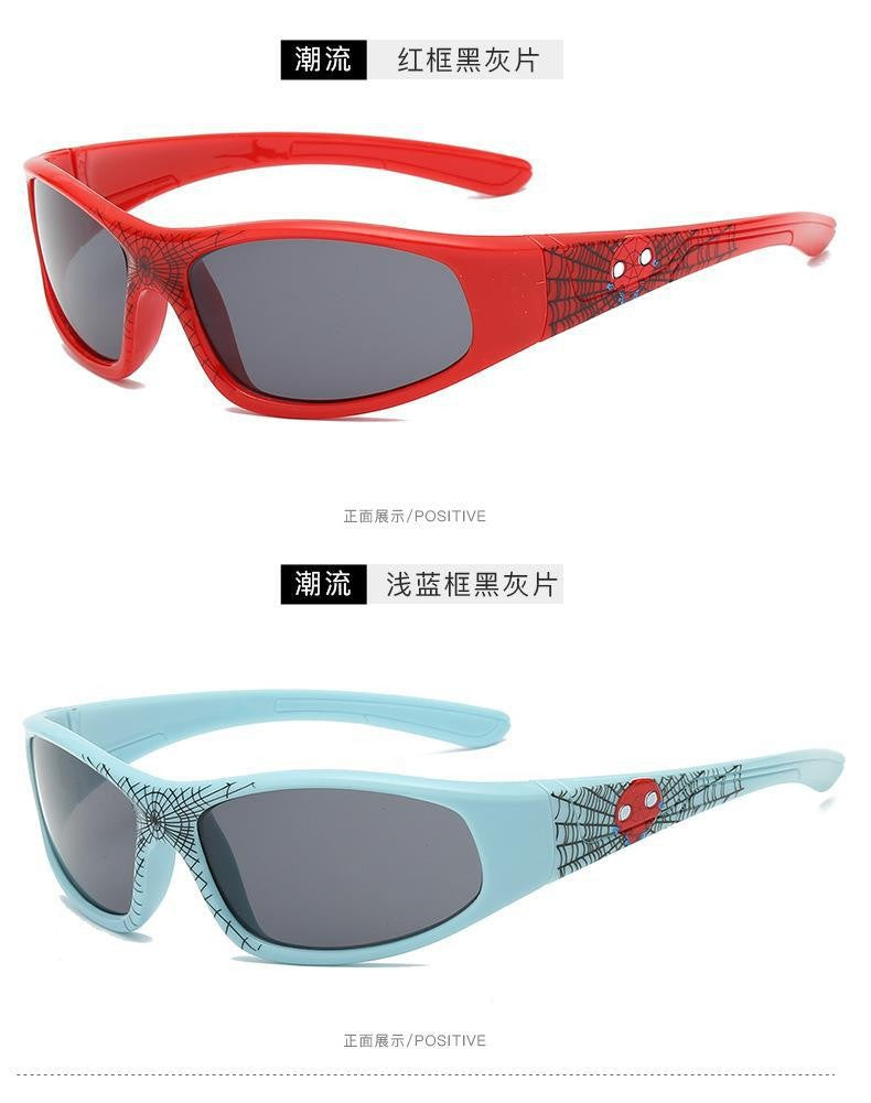 Spiderman Sunglasses Plastic Toys Children'S Marvel Avengers Figure Spider-Man Cartoon Fashion Sunglasses Kids Cute Goggle Gifts