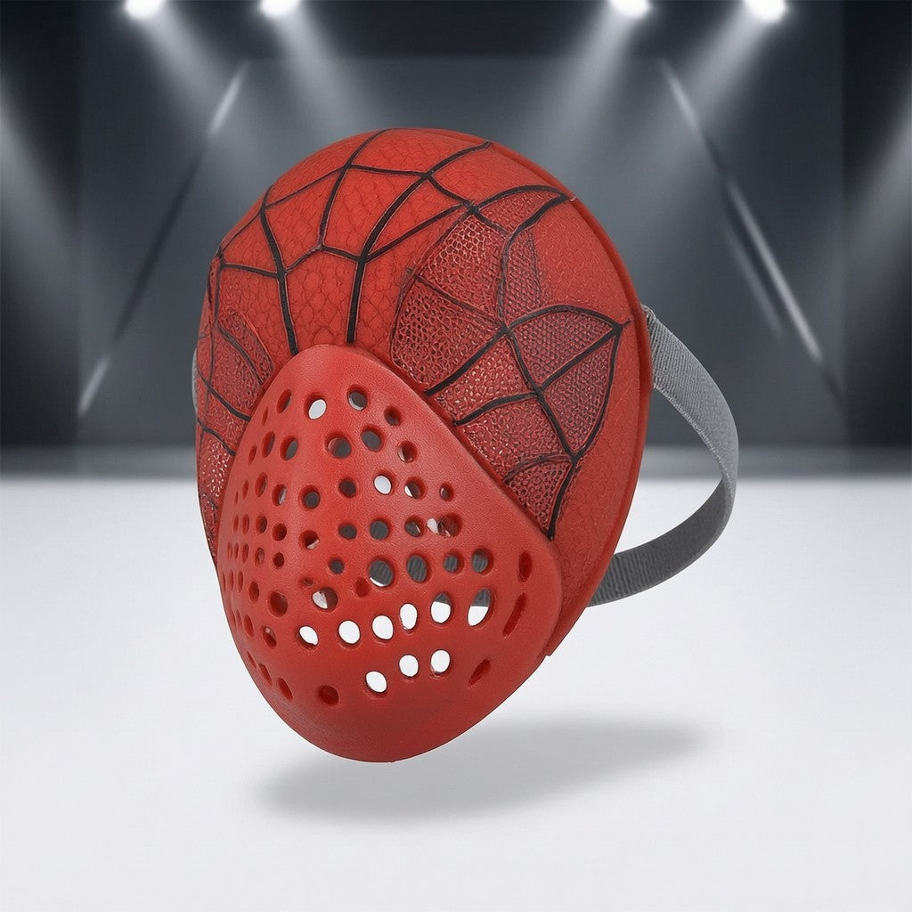 Anime Cosplay Mask Faceshell Half Face Shell Nose Mouth Cover Halloween Props Help with Breathing