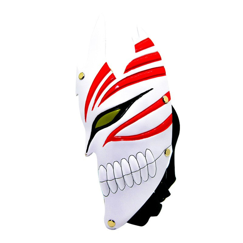 Mask Cosplay Prop, Hollow Mask, Halloween Party Costume, Thick Resin Material, H