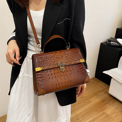 Luxury Purple Handbag Classic Women Bag 2025 New Designer Shoulder Bag High Quality Solid Pu Leather Crossbody Small Square Bag