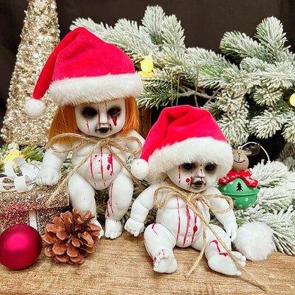 Halloween Hanging Baby Ghost Dolls Spooky Tricky Toys Ornament Horror Atmosphere Bar Courtyard Prop Happy Halloween Party Decor