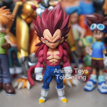 Anime Dragon Ball DAIMA Figure Super Saiyan 4 Goku Vegeta Action Figure Pvc Collectible Statue Model Toy Gifts15.5-16.5cm