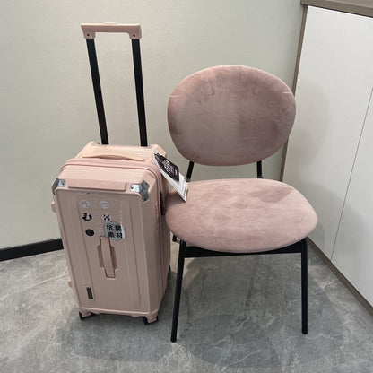 KLQDZMS High Quality Luggage Oversized Capacity Trolley Case PC Code Cart Type Travel Bag Universal Wheel Rolling Suitcase