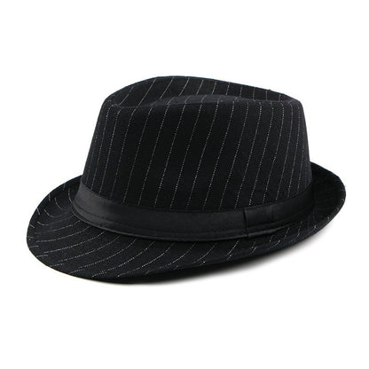 Chapéu de Lã para Casamento Primavera Verão para Homens de Meia-Idade, Casal, Moda Outono Inverno, Festa Xadrez, Design de Luxo, Chapéu Jazz Fedora para Mulheres