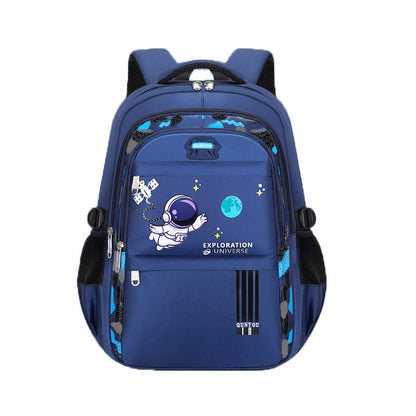 Mochilas Infantis para Crianças Mochilas Escolares para Meninos Mochila Escolar de Astronauta à Prova d'Água Mochila Primária Mochila Infantil