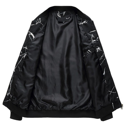 Spring, Autumn and Seasonal Boys' Floral Jacket, Large Size Urban Casual Coat Multi-color Available