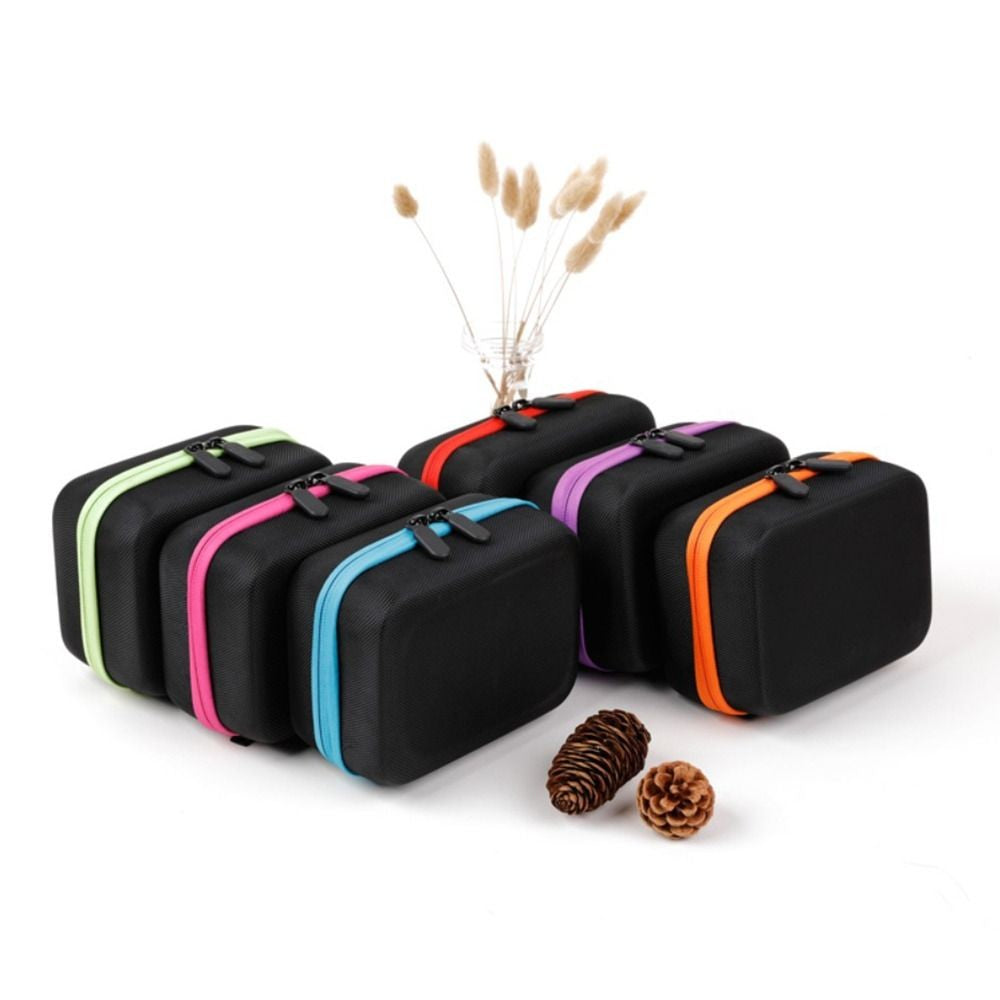 12 Slots Essential Oil Case for DoTERRA 5ML 10ML 15ML Essential Oil Roller Bottles Organizer Holder Perfume Hanging Storage Bag