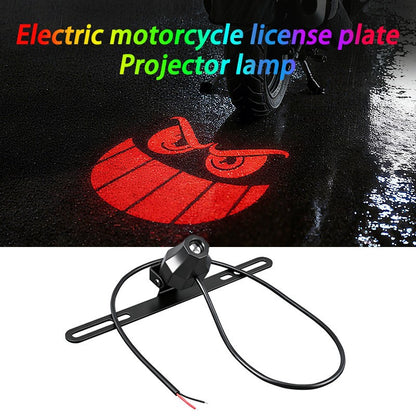 Luzes de Projeção Traseira de LED para Motocicleta Olho de Diabo Luzes de Chão para Veículos Elétricos Luzes Ambiente de LED Luz de Aviso de Alto Brilho
