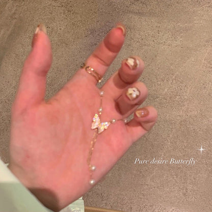 Colares com Pingente em Forma de Coração e Asas de Anjo Cor Prata Zircônia Cúbica 5A Estilo Minimalista Corrente na Clavícula Joias Femininas e para Meninas