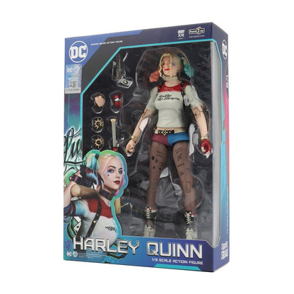 FondJoy DC Original 1/9 20CM Liga da Justiça Superman Batman Coringa Arlequina Mulher-Maravilha Victor Stone Aquaman Bonecos de Ação