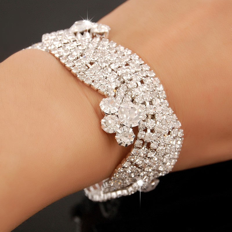 Novas Pulseiras de Berloques de Moda Prata 925 AAAAA Zircônia Cristal Feminino Pulseira Casamento Noivado Joias de Luxo